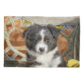 Housse D'oreillers Petit Chien-Chien-Chien-Chien-Chien-Chien-Chien-Ch (Dos)