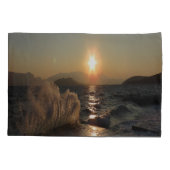 Housse D'oreillers Petit-déjeuner en Croatie beau coucher de soleil (Dos)