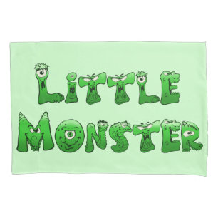 Housse D'oreillers Petit monstre tombé