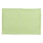 Housse D'oreillers Petite En vichy classique Vérifier Motif Plaid Ver (Dos-gauche)