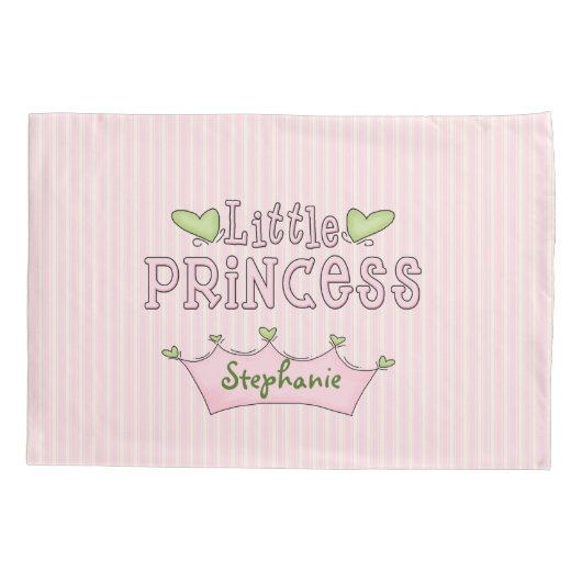 Housse D'oreillers Petite princesse Custom Pillow Case (Dos)
