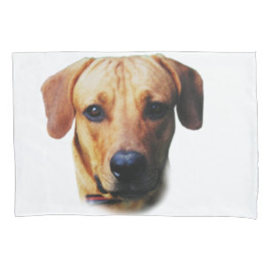 Housse D'oreillers Photo Personnalisée De Chien Sur Un Coque Coussin