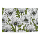 Housse D'oreillers Photos blanches sur blanc (Dos-Droit)