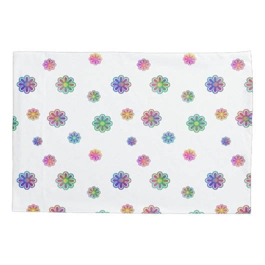 Housse D'oreillers Pick a Posy Custom Background  (Dos-gauche)