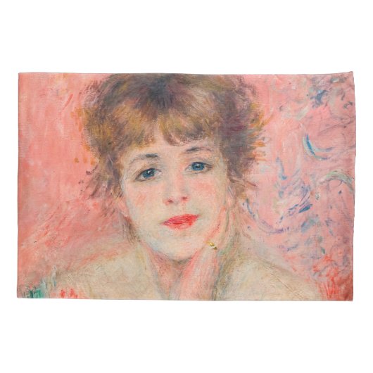 Housse D'oreillers Pierre-Auguste Renoir - Actrice Jeanne Samary (Dos)