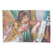 Housse D'oreillers Pierre Auguste Renoir - Jeunes filles au piano (devant)