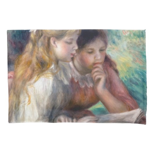 Housse D'oreillers Pierre-Auguste Renoir - Lecture (devant)
