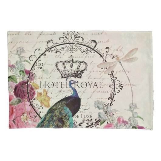 Housse D'oreillers Pierre et fleurs de printemps (devant)