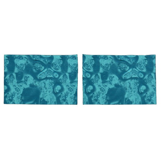 Housse D'oreillers Pierre turquoise (Dos-Set)