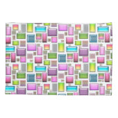 Housse D'oreillers Pierres précieuses et mère de perle (Dos-gauche)