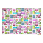 Housse D'oreillers Pierres précieuses et mère de perle (devant-gauche)