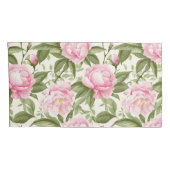 Housse D'oreillers Pies roses (Dos-Droit)