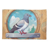Housse D'oreillers Pigeon (Dos)