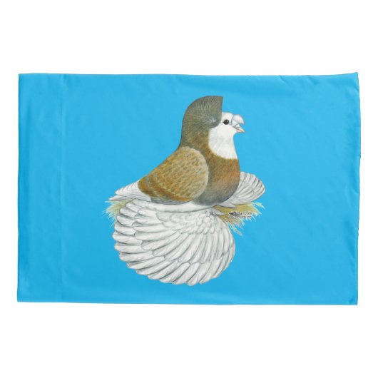 Housse D'oreillers Pigeon trompette AOC (Dos)