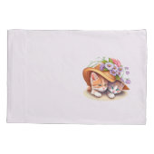 Housse D'oreillers Pillowcase avec chats (Dos)