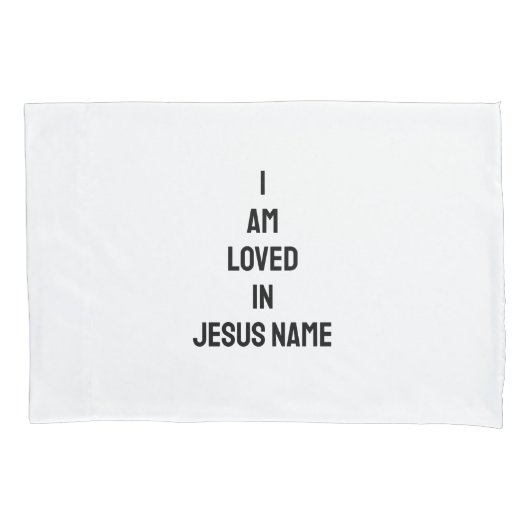 Housse D'oreillers Pillowcase Christian Affirmation (devant)
