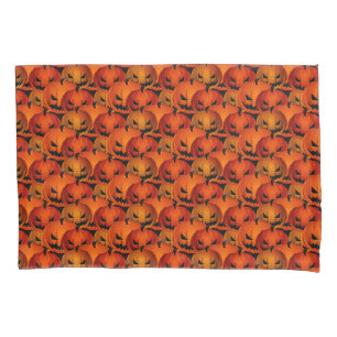 Housse D'oreillers Pillowcase Citrouille d'Halloween