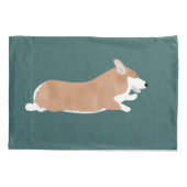 Housse D'oreillers Pillowcase Corgi volant (Dos)