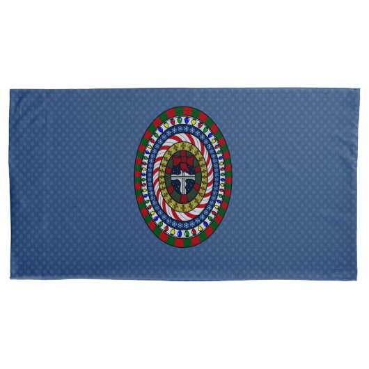 Housse D'oreillers Pillowcase de Noël (devant)