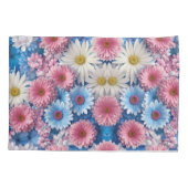 Housse D'oreillers Pillowcase d'impression florale (Dos)