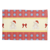 Housse D'oreillers Pillowcase en jonc de Noël (Dos)