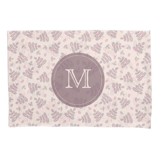 Housse D'oreillers Pillowcase Feuille (devant)