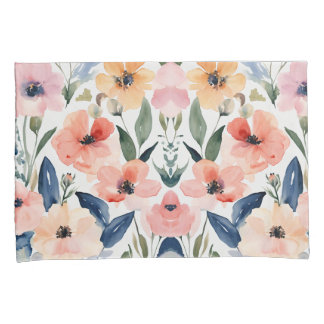Housse D'oreillers Pillowcase Floral Elegance