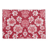 Housse D'oreillers Pillowcase Floral Elegance (Dos-Droit)
