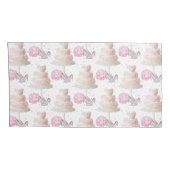 Housse D'oreillers Pillowcase mariage Cake (Dos-Droit)