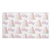 Housse D'oreillers Pillowcase mariage Cake (Dos-gauche)