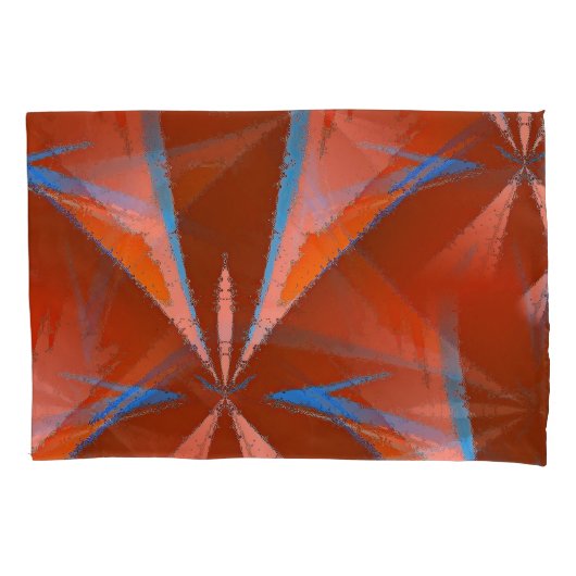Housse D'oreillers Pillowcase Motif des étoiles d'art Abstrait (devant-gauche)