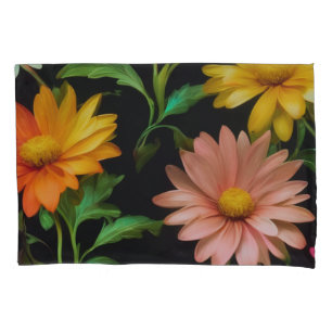 Housse D'oreillers Pillowcase Motif Imaginaire Daisy