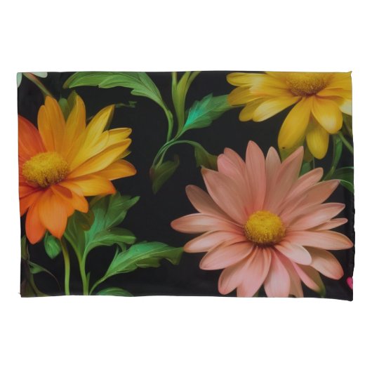 Housse D'oreillers Pillowcase Motif Imaginaire Daisy (devant)