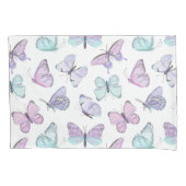 Housse D'oreillers Pillowcase Motif papillon (devant-gauche)