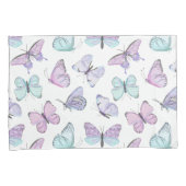 Housse D'oreillers Pillowcase Motif papillon (devant-Droit)