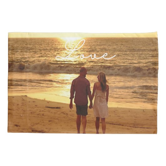 Housse D'oreillers Pillowcase photo personnalisée (Dos)