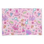 Housse D'oreillers Pillowcase Princess Rose (paire) (devant-Droit)