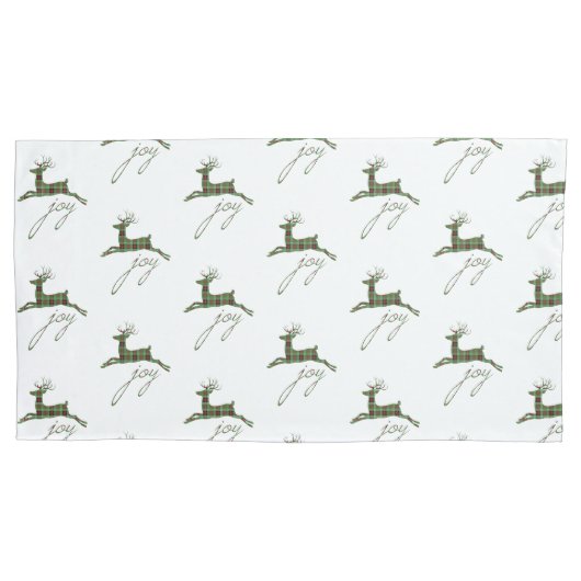 Housse D'oreillers Pillowcase Raideur Plaid De Vacances King Size (devant)