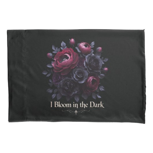 Housse D'oreillers Pillowcase Rose Floral (devant)