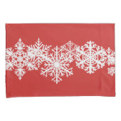 Housse D'oreillers Pillowcase Set-Christmas Snowflakes (devant-Droit)