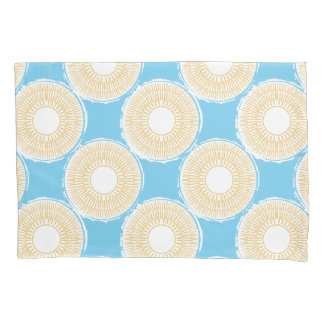Housse D'oreillers Pillowcase set in Amalfi Summer capri buttercup