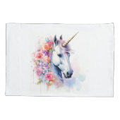 Housse D'oreillers Pillowcase Unicorn de charme (Dos)