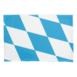 Housse D'oreillers Pillowcase unique avec drapeau de la Bavière, Alle