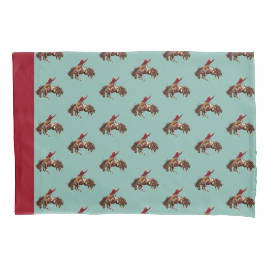 Housse D'oreillers Pilote de bronco Vintage (devant)