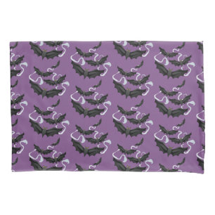 Housse D'oreillers Pilote de chauve-souris Halloween