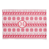 Housse D'oreillers Pilote de Noël Rouge (devant-gauche)