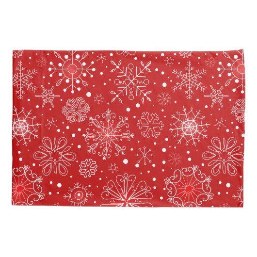 Housse D'oreillers Pilote de snowflakes (Dos)