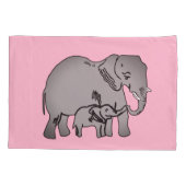 Housse D'oreillers Pilote éléphant (Dos)