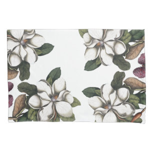 Housse D'oreillers Pilote en fleurs Vintages de Magnolia