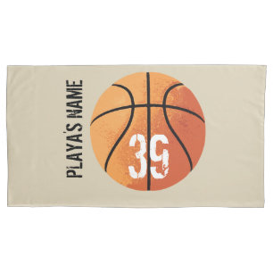 Housse D'oreillers Pilote léger de basket-ball